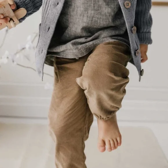 Jamie Kay Organic Cotton George Pincord Pant - Butternut EUC 4y - Picture 1 of 11